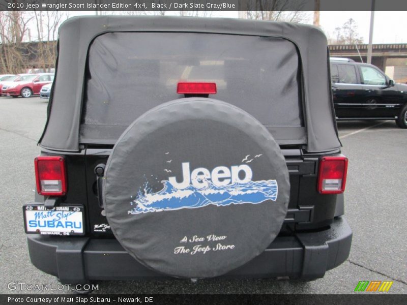 Black / Dark Slate Gray/Blue 2010 Jeep Wrangler Sport Islander Edition 4x4