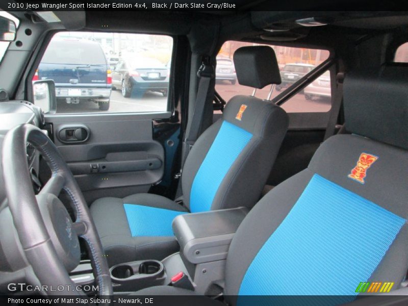 Black / Dark Slate Gray/Blue 2010 Jeep Wrangler Sport Islander Edition 4x4
