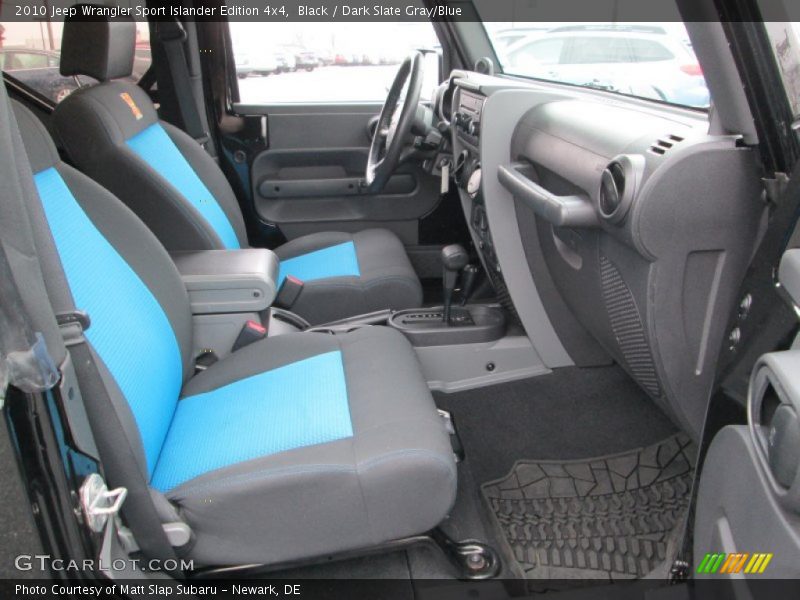 Black / Dark Slate Gray/Blue 2010 Jeep Wrangler Sport Islander Edition 4x4