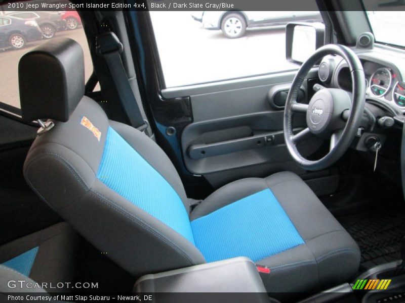 Black / Dark Slate Gray/Blue 2010 Jeep Wrangler Sport Islander Edition 4x4