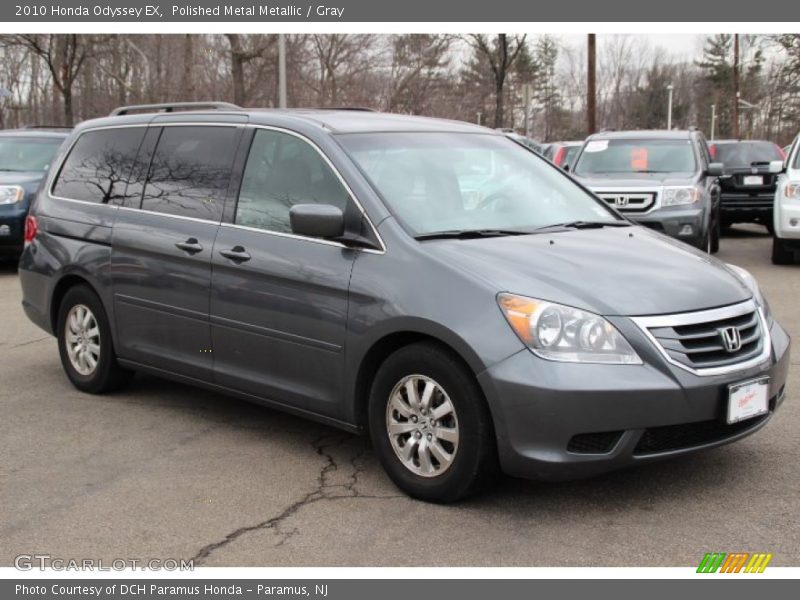 Polished Metal Metallic / Gray 2010 Honda Odyssey EX