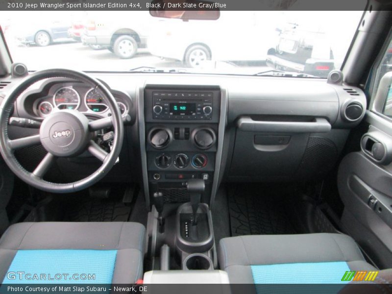 Black / Dark Slate Gray/Blue 2010 Jeep Wrangler Sport Islander Edition 4x4