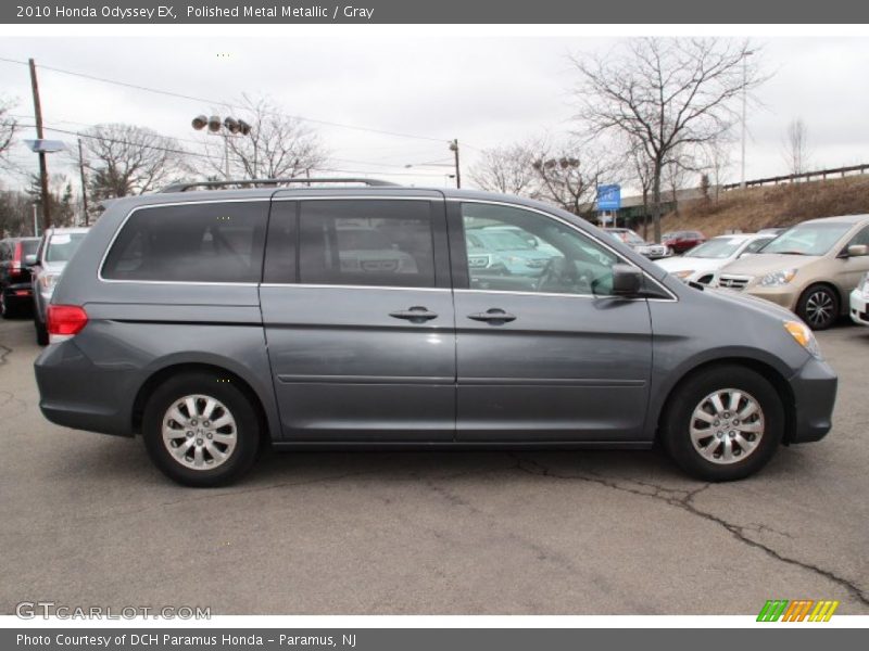 Polished Metal Metallic / Gray 2010 Honda Odyssey EX