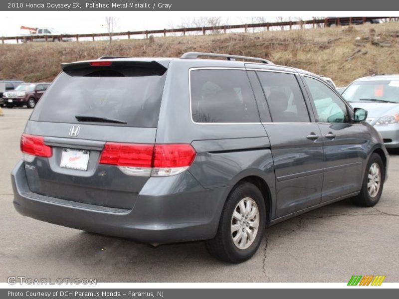 Polished Metal Metallic / Gray 2010 Honda Odyssey EX