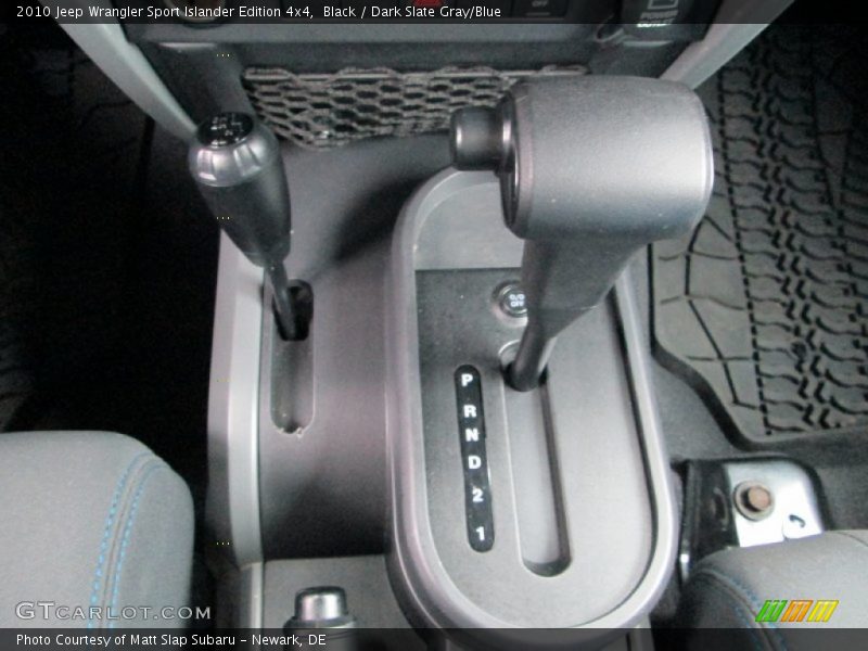Black / Dark Slate Gray/Blue 2010 Jeep Wrangler Sport Islander Edition 4x4