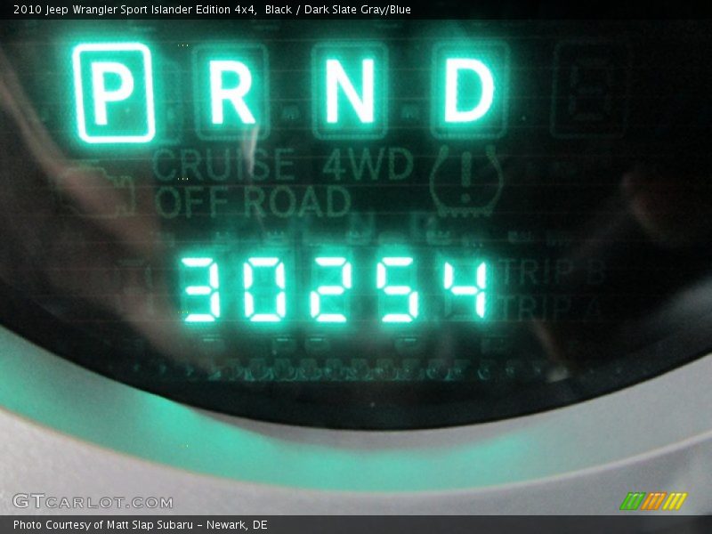 Black / Dark Slate Gray/Blue 2010 Jeep Wrangler Sport Islander Edition 4x4
