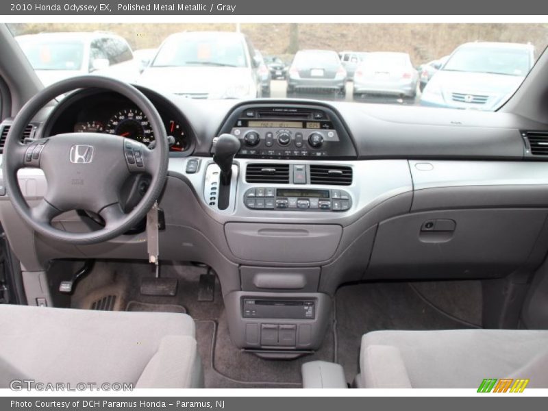 Polished Metal Metallic / Gray 2010 Honda Odyssey EX