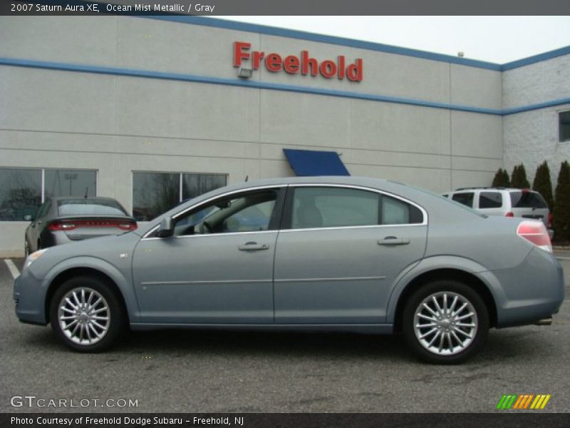 Ocean Mist Metallic / Gray 2007 Saturn Aura XE