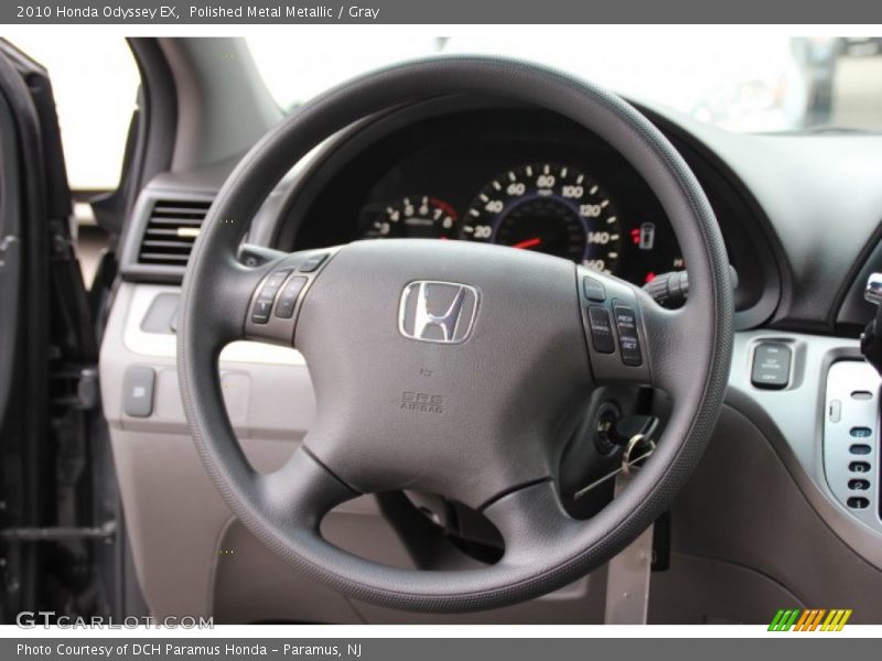 Polished Metal Metallic / Gray 2010 Honda Odyssey EX