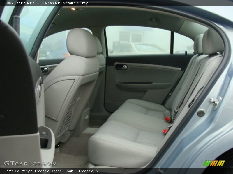 Rear Seat of 2007 Aura XE