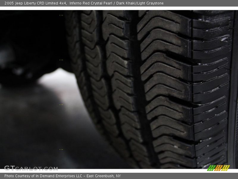 Inferno Red Crystal Pearl / Dark Khaki/Light Graystone 2005 Jeep Liberty CRD Limited 4x4