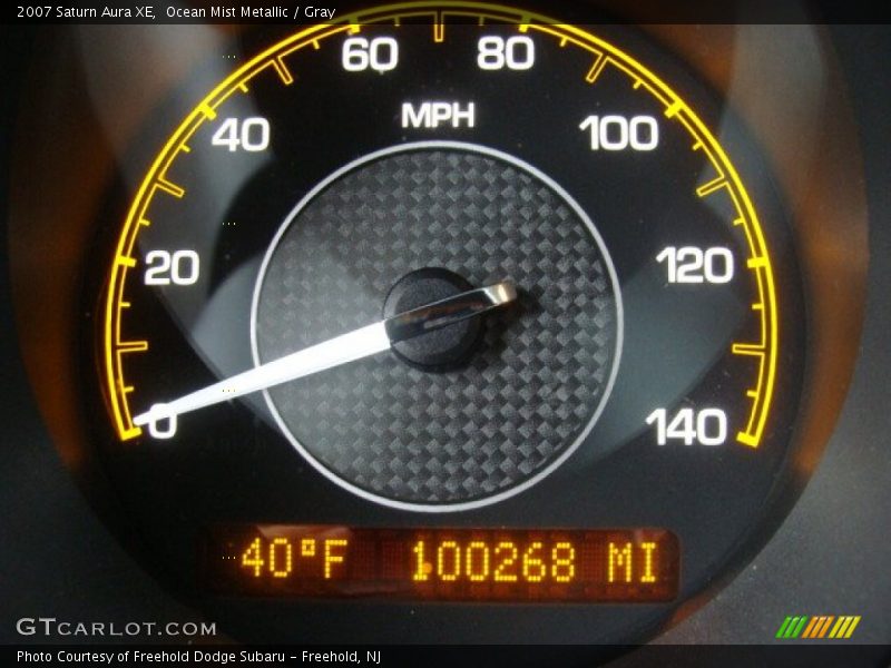 Ocean Mist Metallic / Gray 2007 Saturn Aura XE