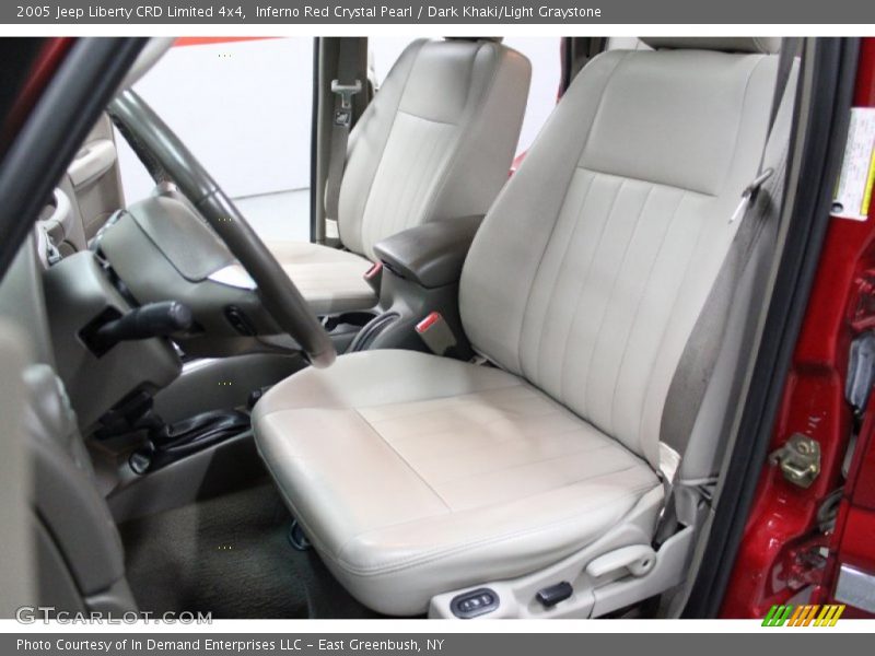 Front Seat of 2005 Liberty CRD Limited 4x4