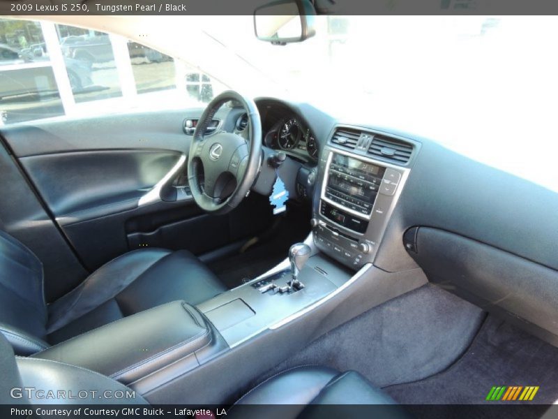 Tungsten Pearl / Black 2009 Lexus IS 250