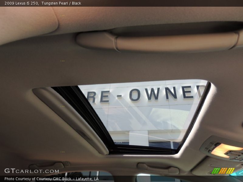 Tungsten Pearl / Black 2009 Lexus IS 250