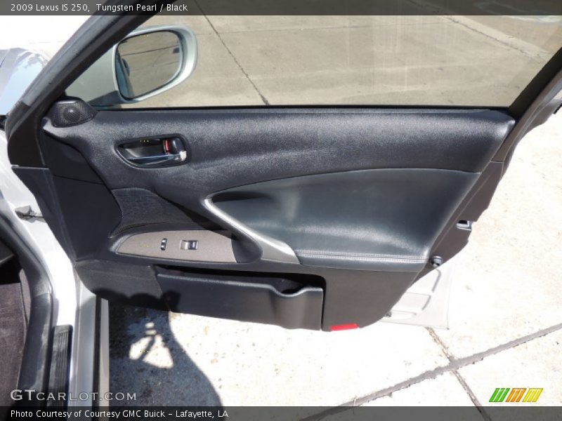 Tungsten Pearl / Black 2009 Lexus IS 250