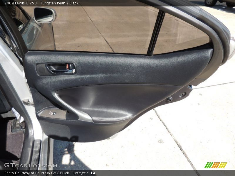 Tungsten Pearl / Black 2009 Lexus IS 250