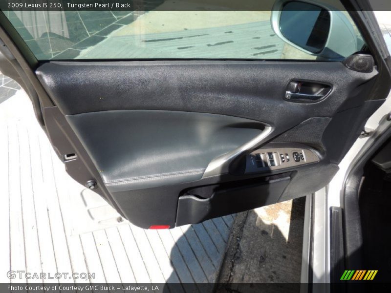 Tungsten Pearl / Black 2009 Lexus IS 250
