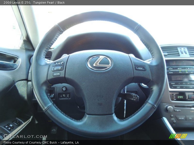 Tungsten Pearl / Black 2009 Lexus IS 250