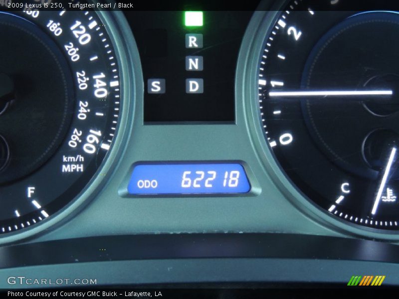 Tungsten Pearl / Black 2009 Lexus IS 250