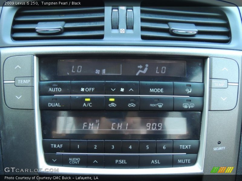 Tungsten Pearl / Black 2009 Lexus IS 250