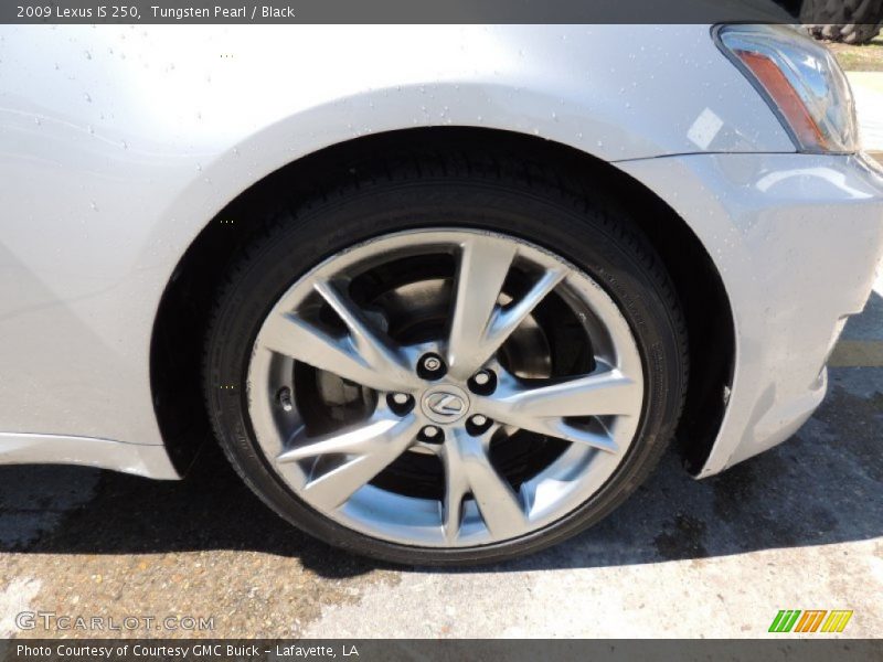 Tungsten Pearl / Black 2009 Lexus IS 250