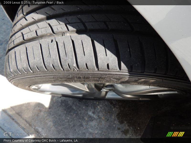 Tungsten Pearl / Black 2009 Lexus IS 250