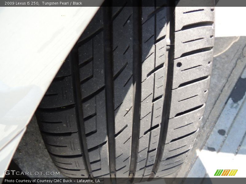 Tungsten Pearl / Black 2009 Lexus IS 250