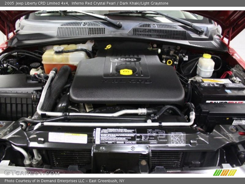 2005 Liberty CRD Limited 4x4 Engine - 2.8 Liter CRD DOHC 16-Valve Turbo-Diesel 4 Cylinder