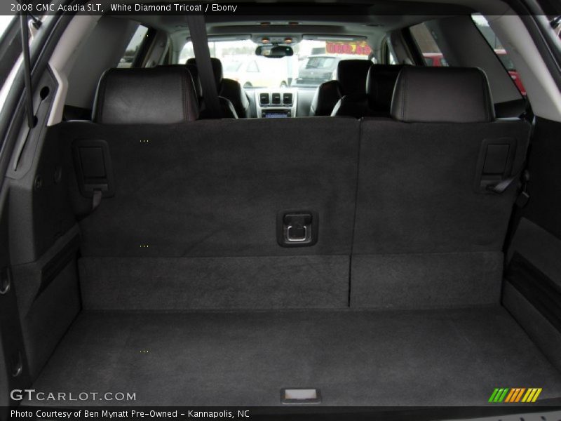 White Diamond Tricoat / Ebony 2008 GMC Acadia SLT