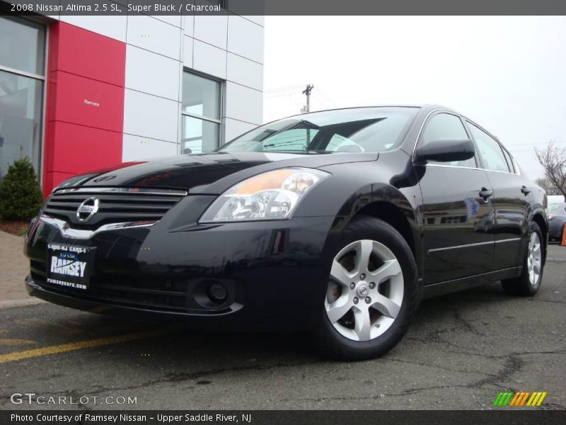 Super Black / Charcoal 2008 Nissan Altima 2.5 SL