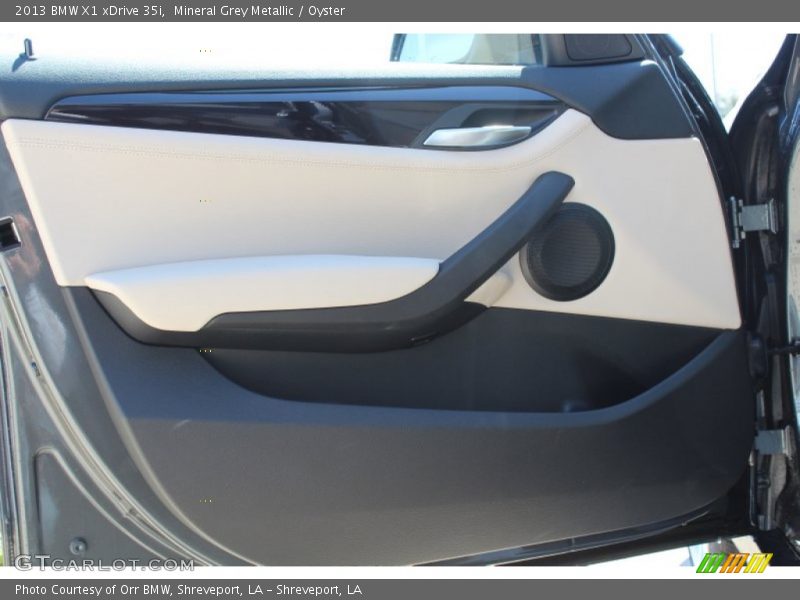 Mineral Grey Metallic / Oyster 2013 BMW X1 xDrive 35i