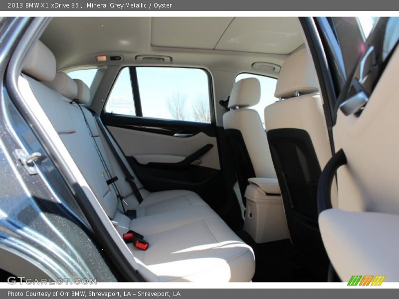 Mineral Grey Metallic / Oyster 2013 BMW X1 xDrive 35i