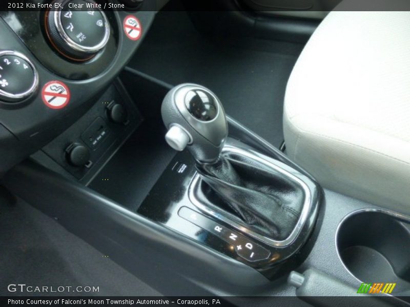 Clear White / Stone 2012 Kia Forte EX