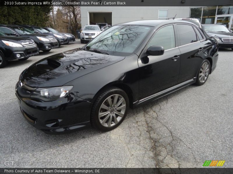 Front 3/4 View of 2010 Impreza WRX Sedan