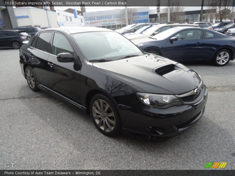 Front 3/4 View of 2010 Impreza WRX Sedan