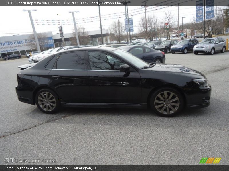 Obsidian Black Pearl / Carbon Black 2010 Subaru Impreza WRX Sedan