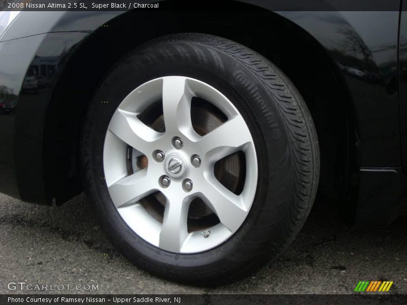 Super Black / Charcoal 2008 Nissan Altima 2.5 SL