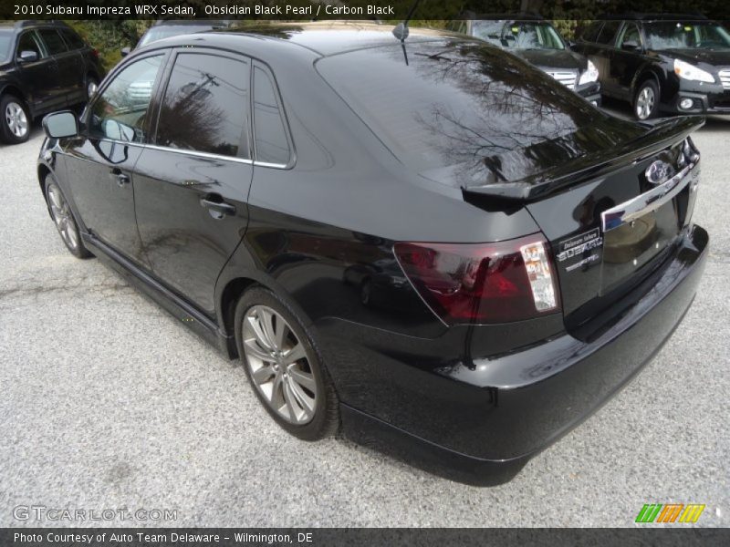  2010 Impreza WRX Sedan Obsidian Black Pearl