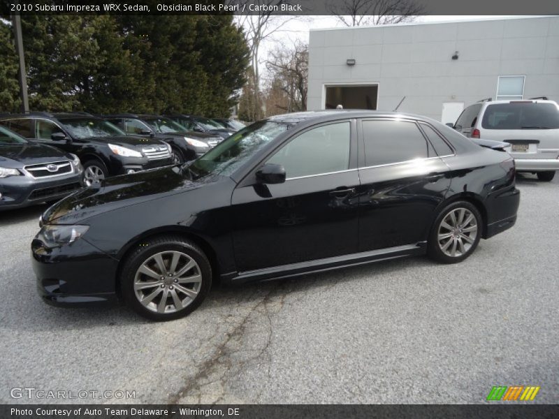 Obsidian Black Pearl / Carbon Black 2010 Subaru Impreza WRX Sedan