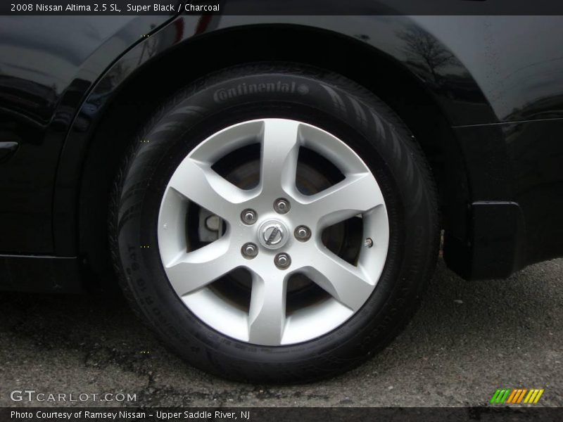 Super Black / Charcoal 2008 Nissan Altima 2.5 SL