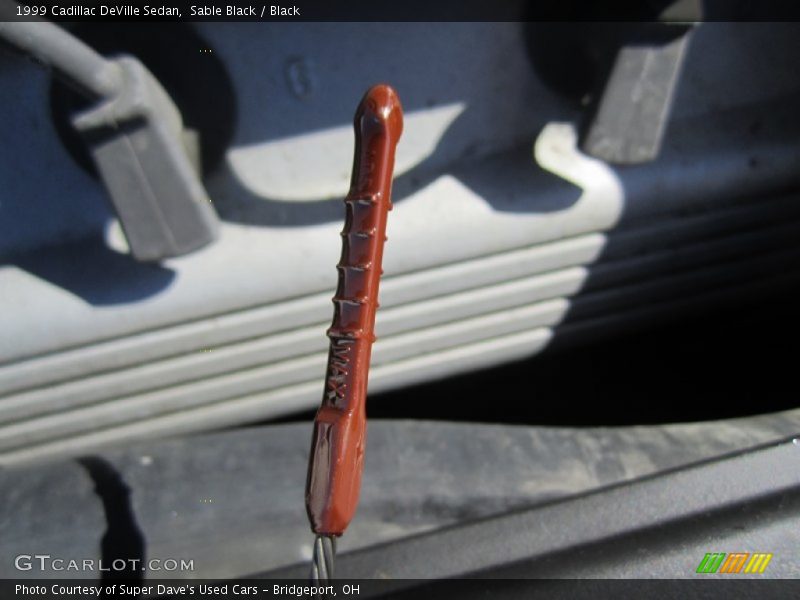 Sable Black / Black 1999 Cadillac DeVille Sedan