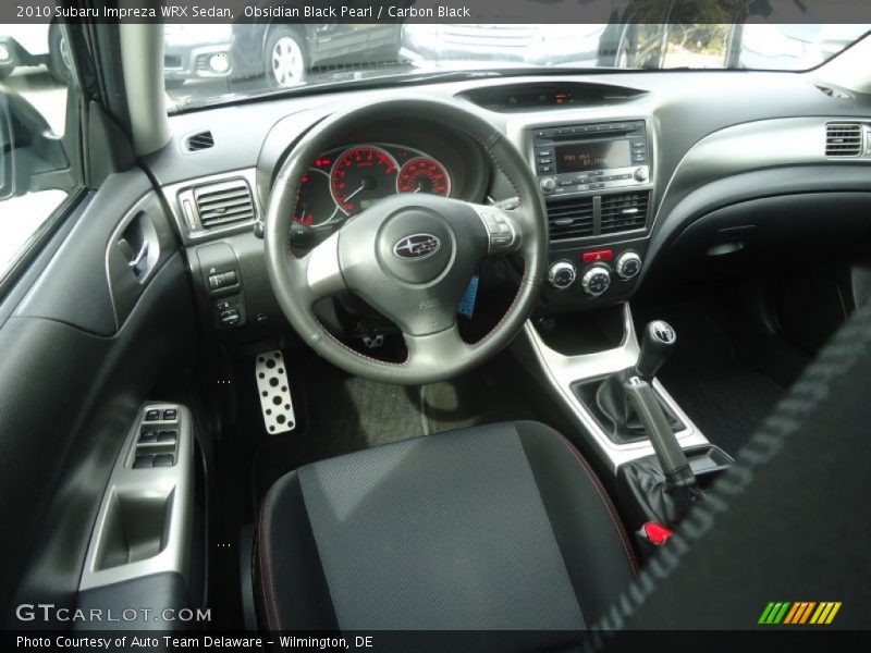 Obsidian Black Pearl / Carbon Black 2010 Subaru Impreza WRX Sedan