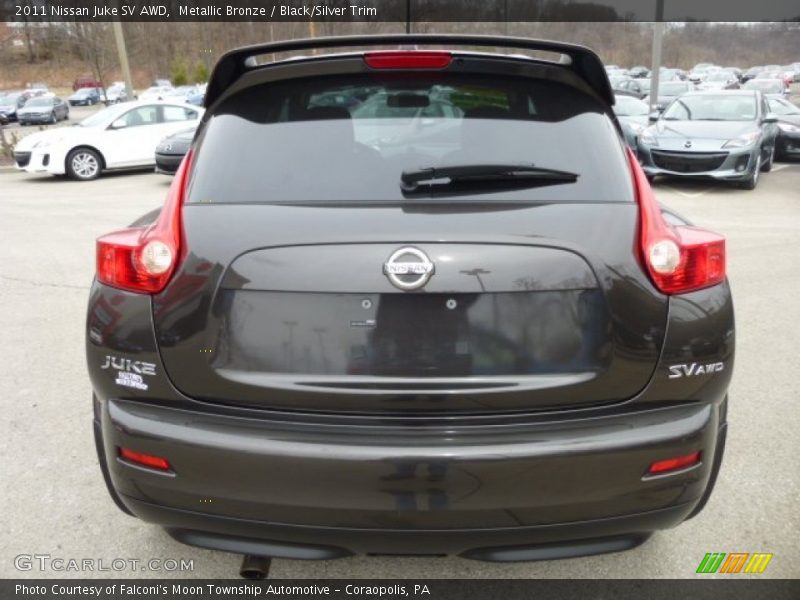 Metallic Bronze / Black/Silver Trim 2011 Nissan Juke SV AWD