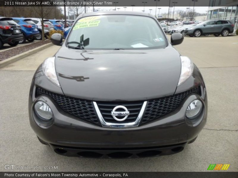 Metallic Bronze / Black/Silver Trim 2011 Nissan Juke SV AWD