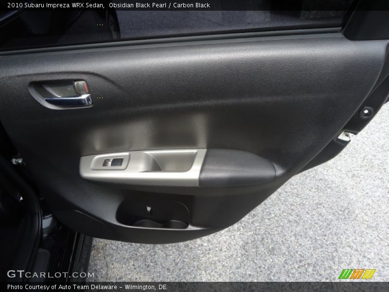 Obsidian Black Pearl / Carbon Black 2010 Subaru Impreza WRX Sedan