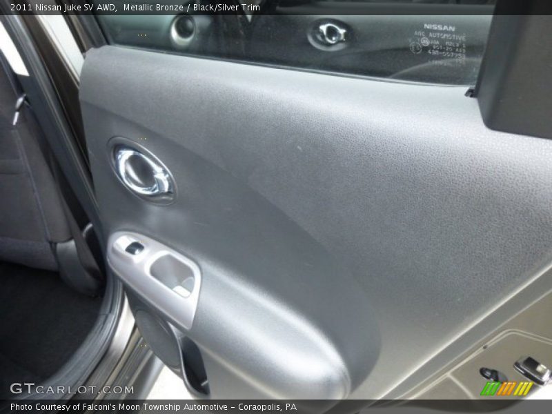 Metallic Bronze / Black/Silver Trim 2011 Nissan Juke SV AWD