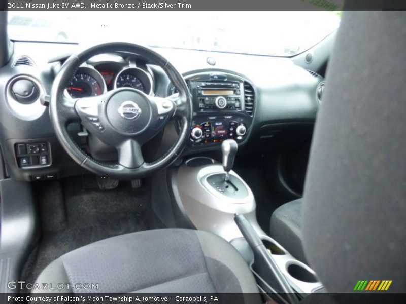 Metallic Bronze / Black/Silver Trim 2011 Nissan Juke SV AWD