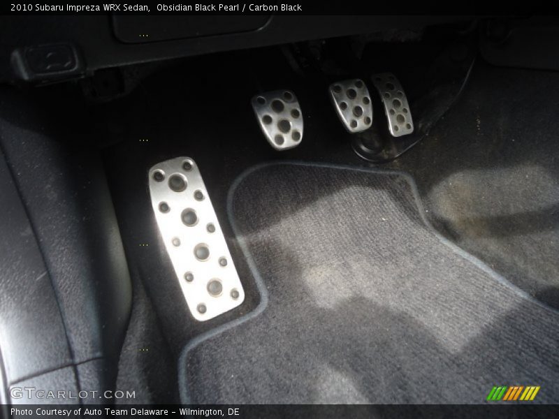 Obsidian Black Pearl / Carbon Black 2010 Subaru Impreza WRX Sedan
