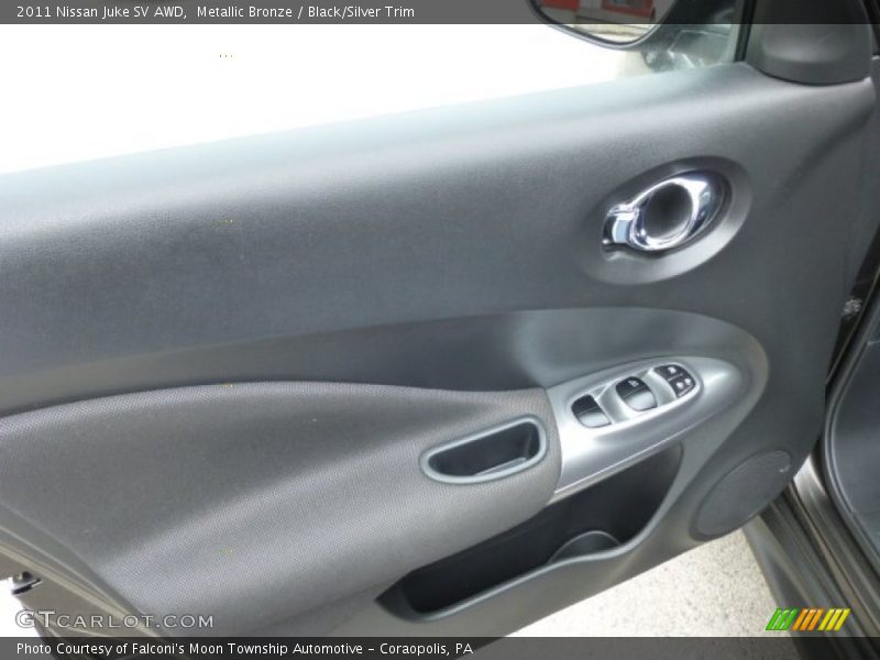 Metallic Bronze / Black/Silver Trim 2011 Nissan Juke SV AWD